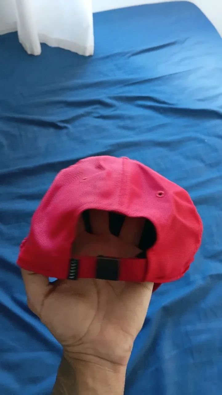Boné jordan metal vermelho - Foto 3
