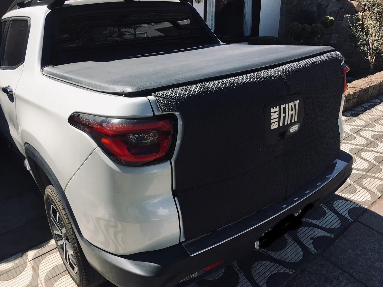 Transbike,proteção Tampa Fiat Toro-transporte Bike-bipartido - Foto 4