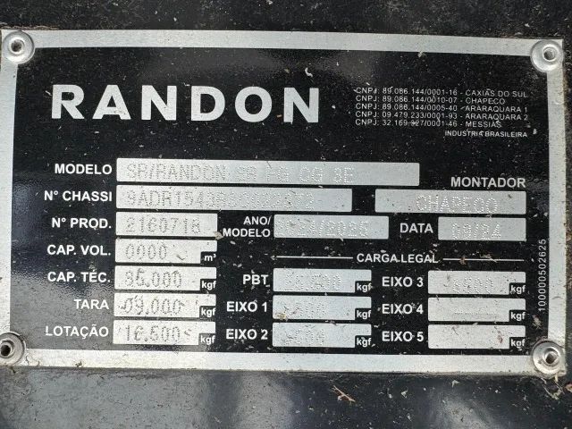 Baú Randon 30 Paletes 2025 - Foto 9