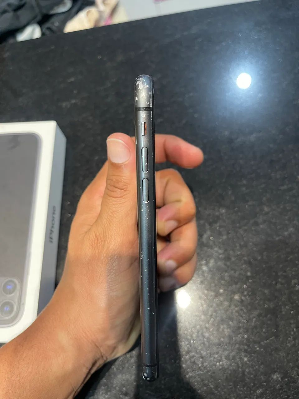 iPhone 11 Preto 128GB - Caixa + Bateria Nova e Tela Trocada - Foto 2