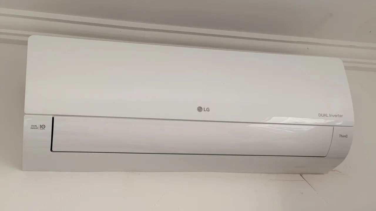 ar condicionado LG split dual inverter 12mil BTUS
