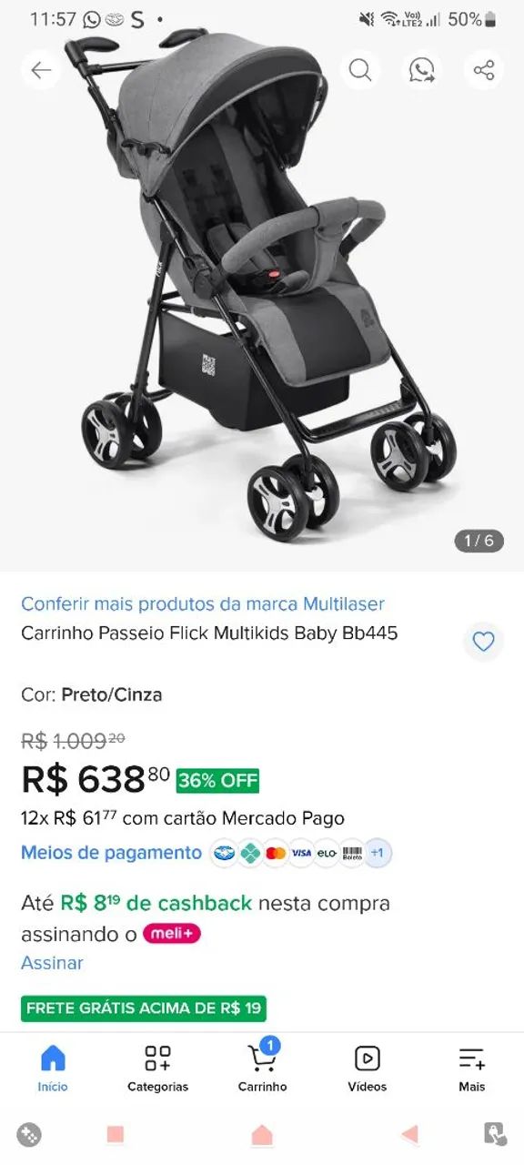 Carrinho de bebê 