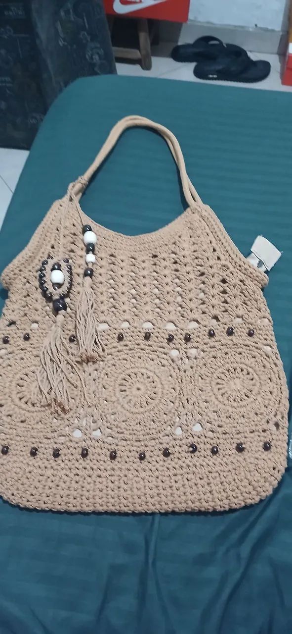 Bolsa crochê 