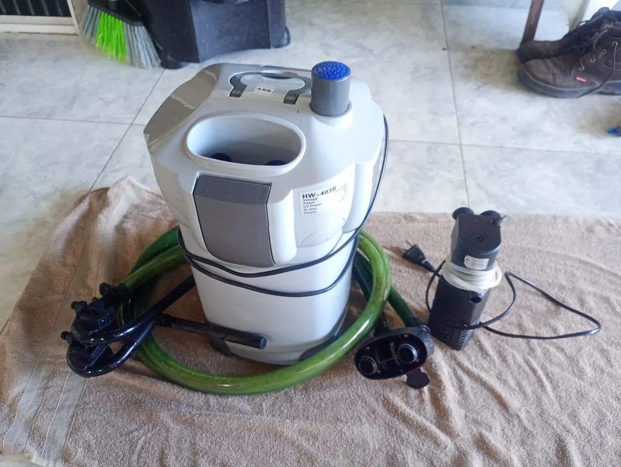 Vende  canister/ ou filtro de aquário   - Foto 5