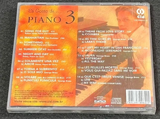 CD Eu gosto de piano vol. 3 - Foto 3