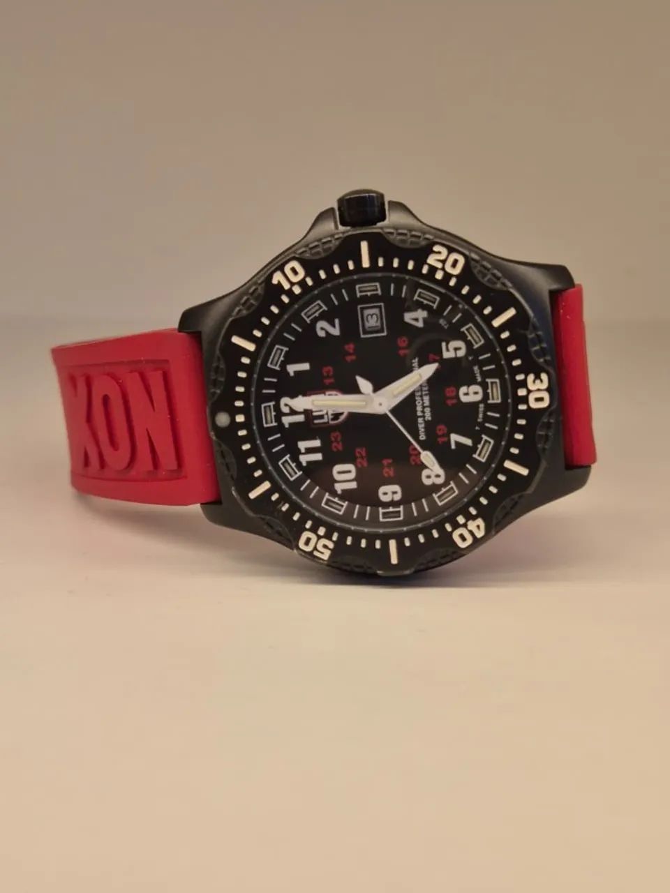 Relógio Luminox Black Ops (8400 Series), case 44mm e pulseira nova original Luminox - Foto 4