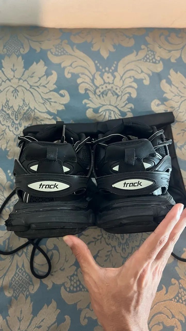 Balenciaga track preto 42  - Foto 4