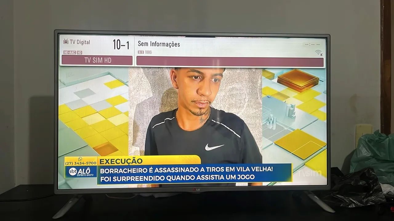 tv lg 43 polegadas praticamente nova