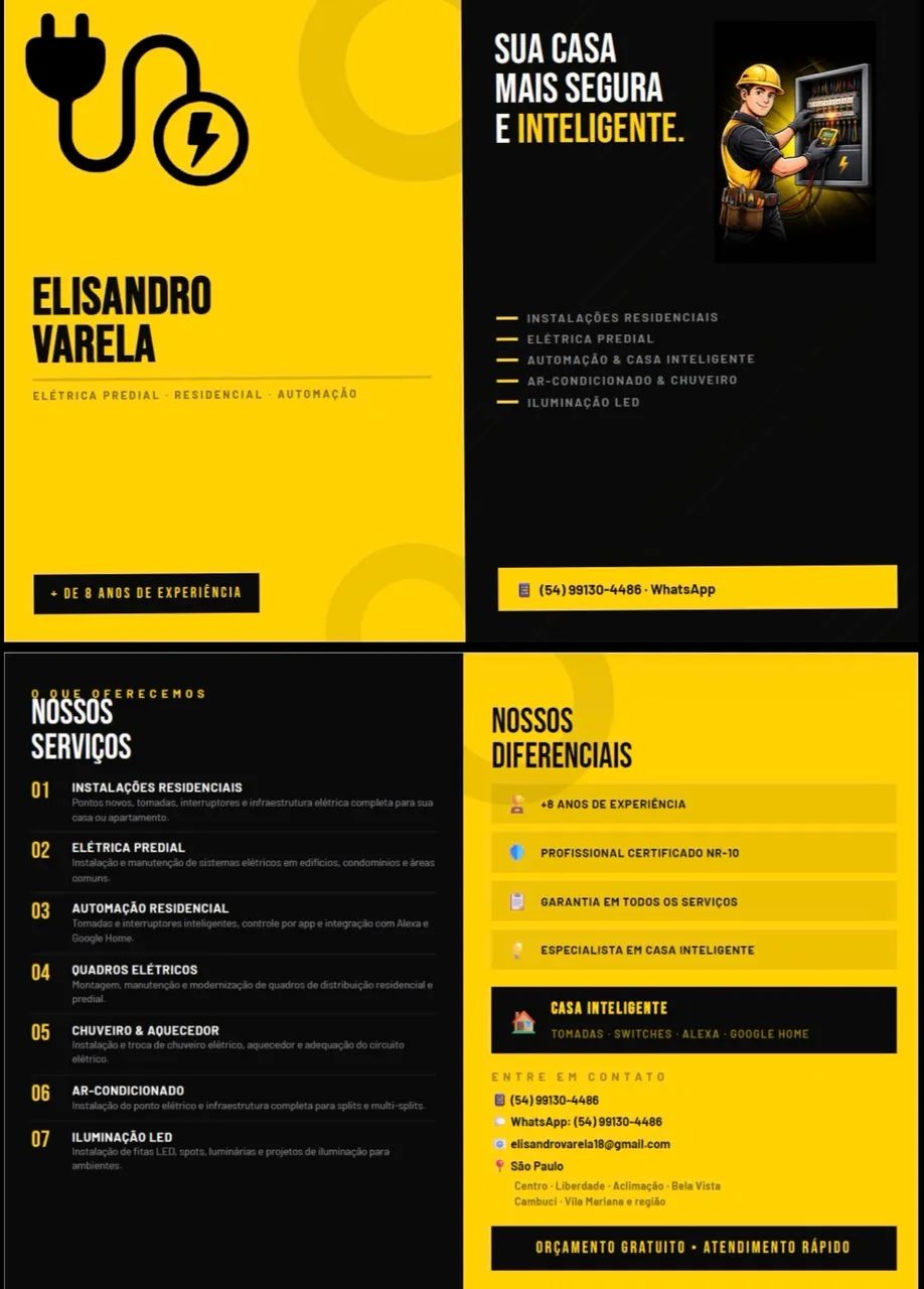 Serviços elétricos  