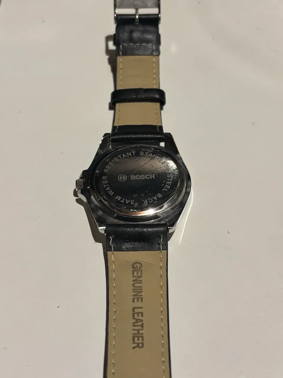 Relógio Original Bosch Classico Pulseira Couro Coleção  - Foto 3