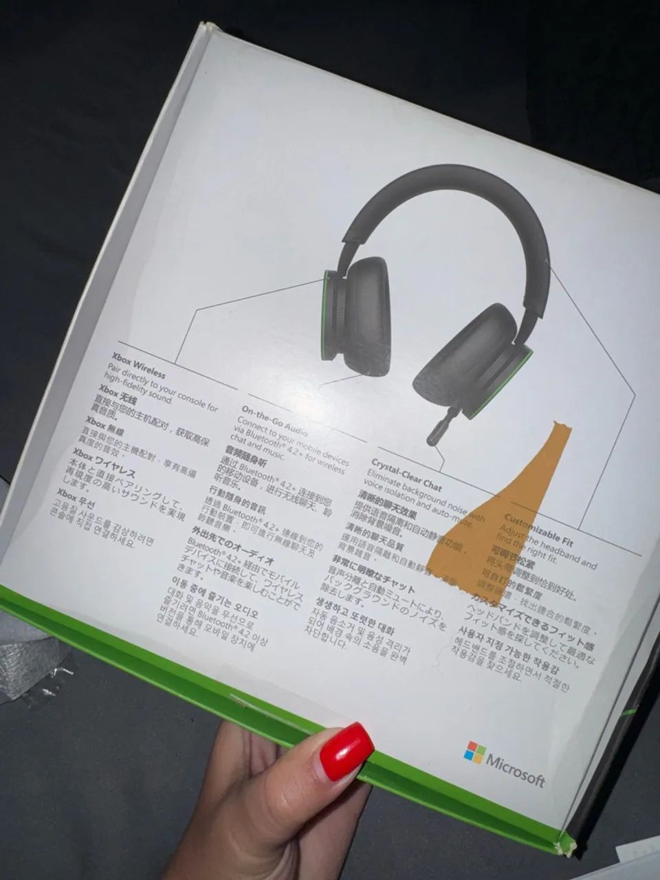 Fone de ouvido sem fio Microsoft Xbox - Foto 2