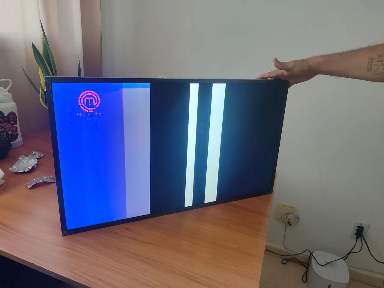 Vendo TV Samsung 32 polegadas - placa queimada - tela intacta  - Foto 2