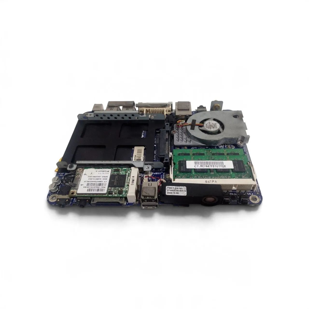 Placa mãe E-max NETbox Intel atom dual core 1.60ghz / 1gb de memória 