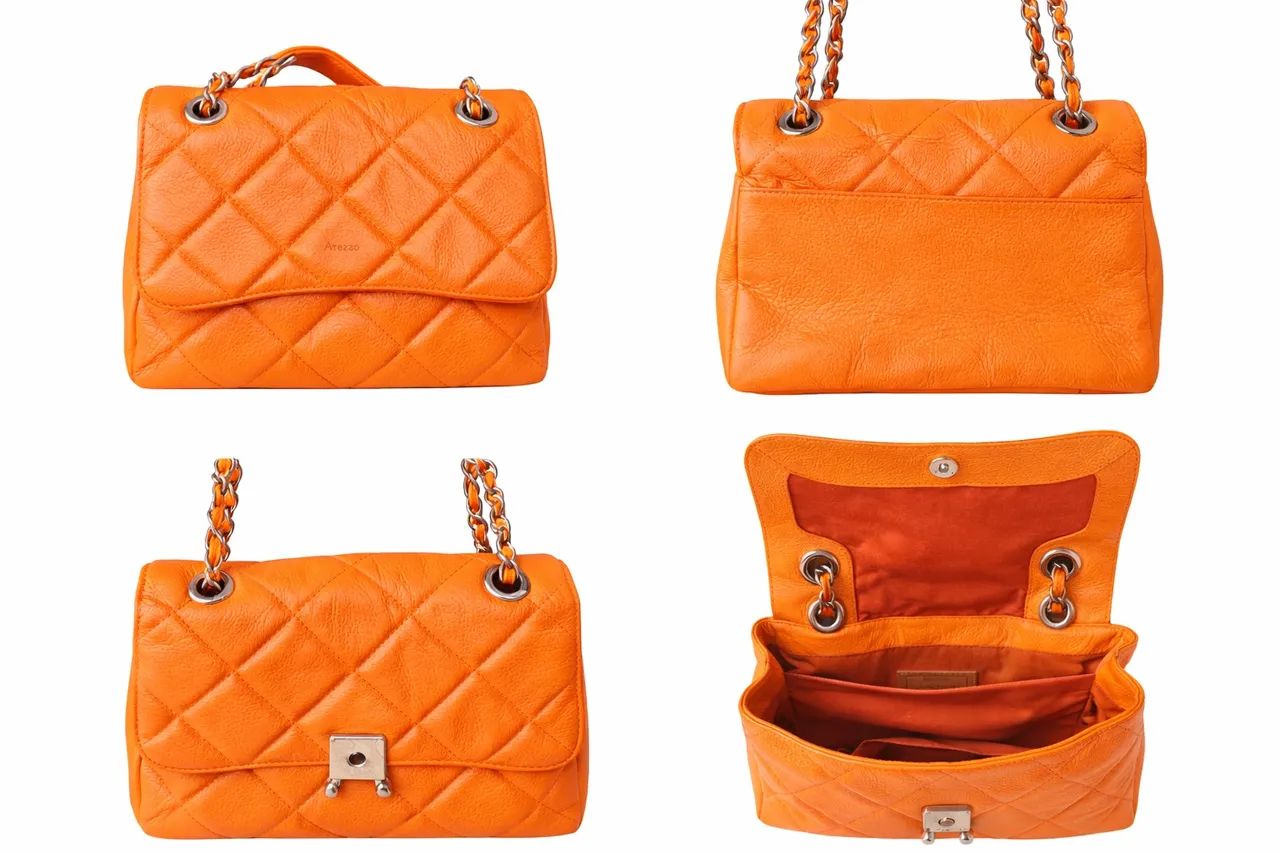 Bolsa Arezzo Couro Original Laranja - nova  - Foto 3