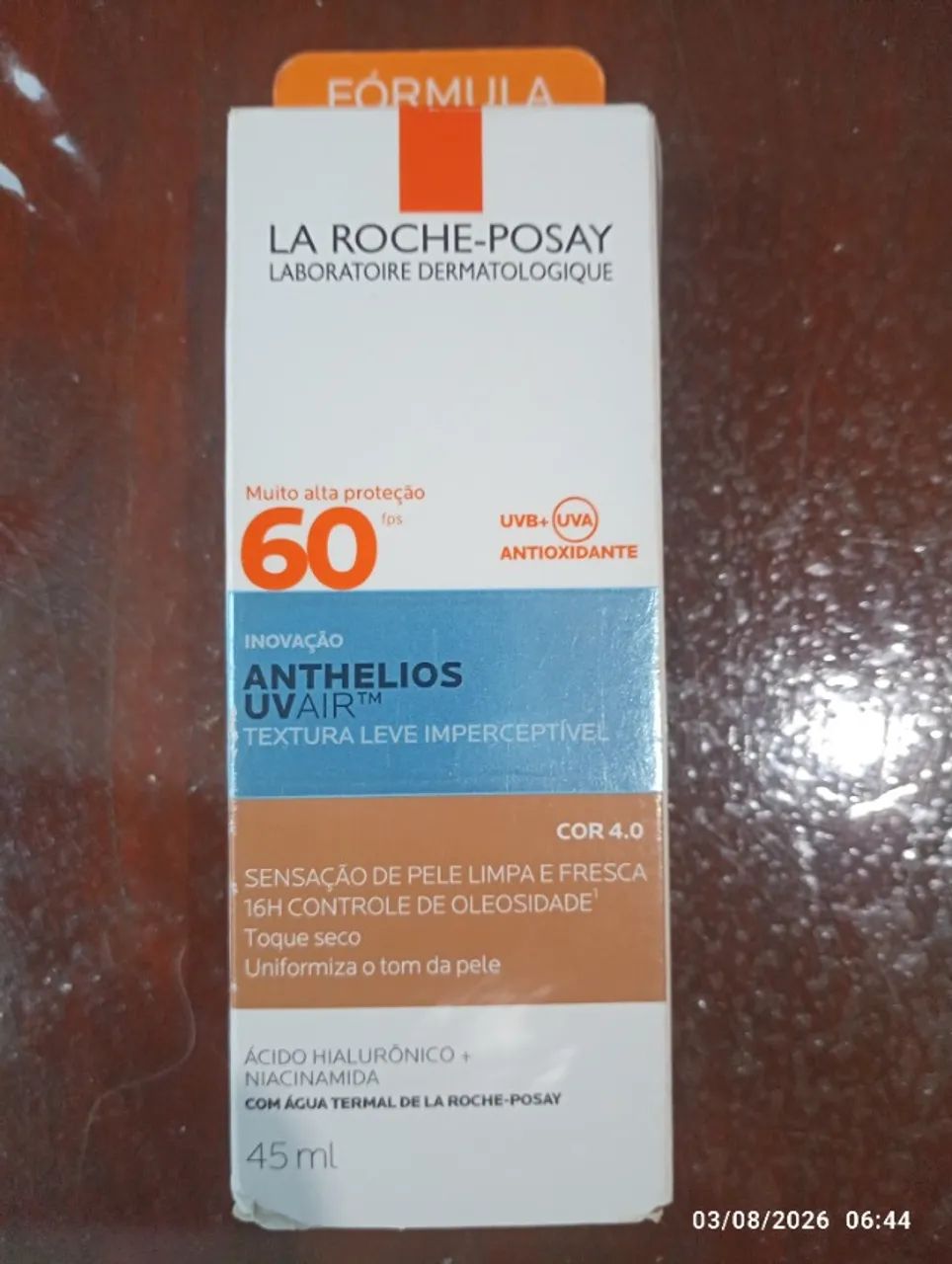 Protetor Solar  Lá Roche cor escura 4.0 cada  - Foto 2