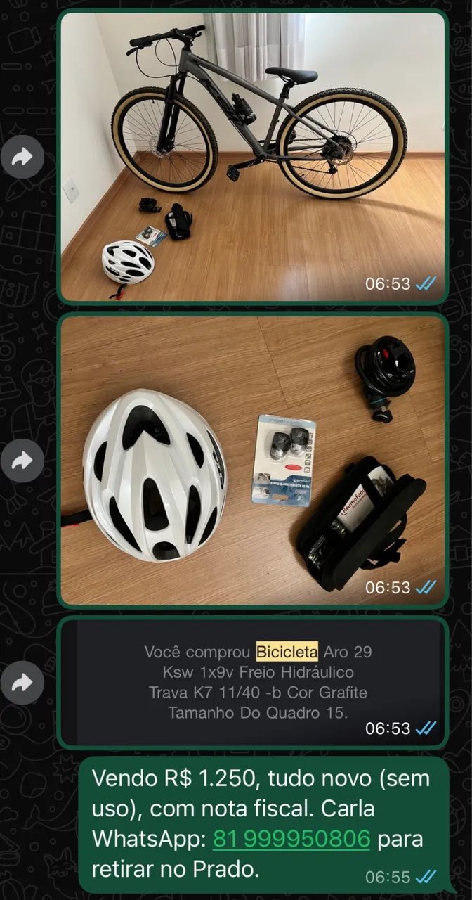 Bicicleta e acessórios só BH - Foto 2