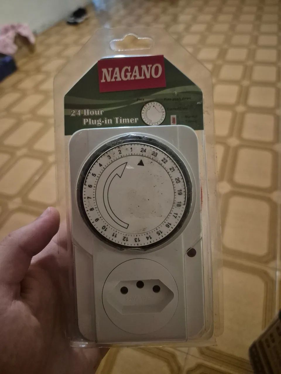 Tomada com timer