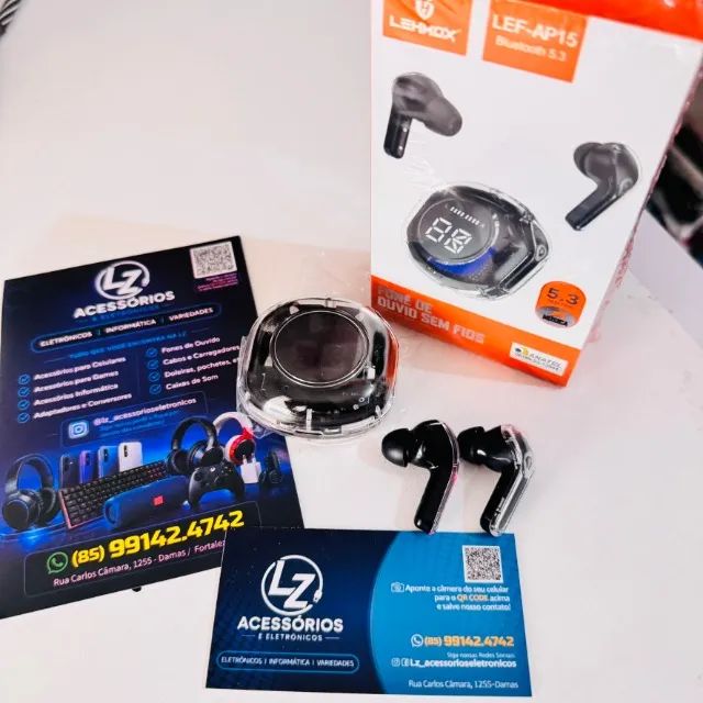 Fone de Ouvido Bluetooth 5.3 TWS Lehmox LEF-AP15 - Foto 2