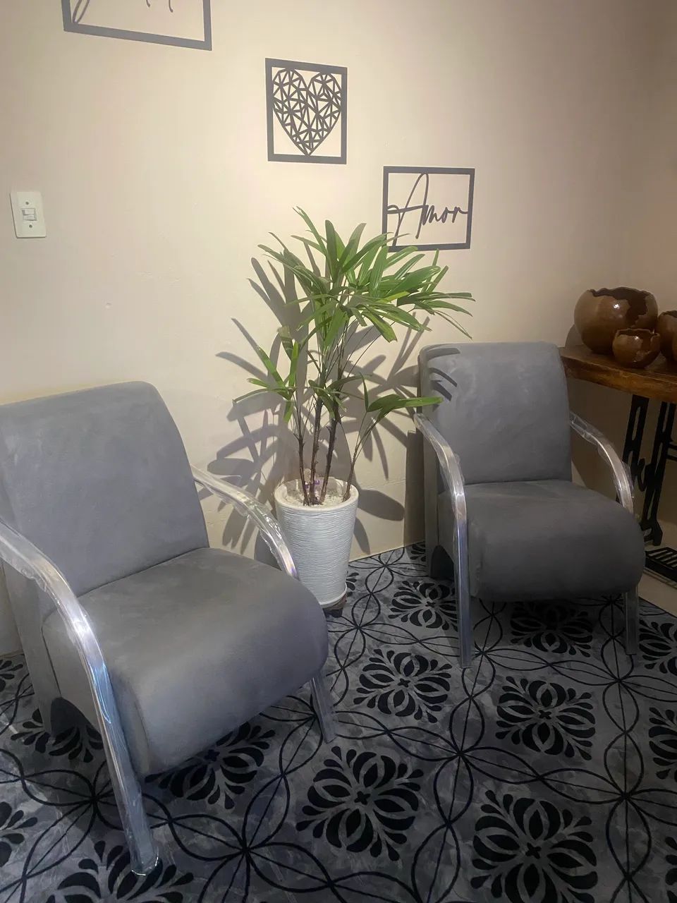 Poltronas em suede  - Foto 2