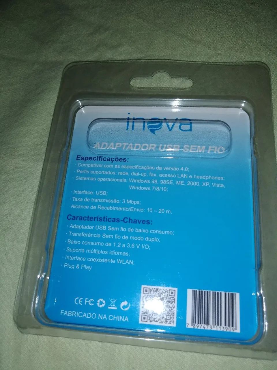 Adaptador sem fio bluetooth  - Foto 3