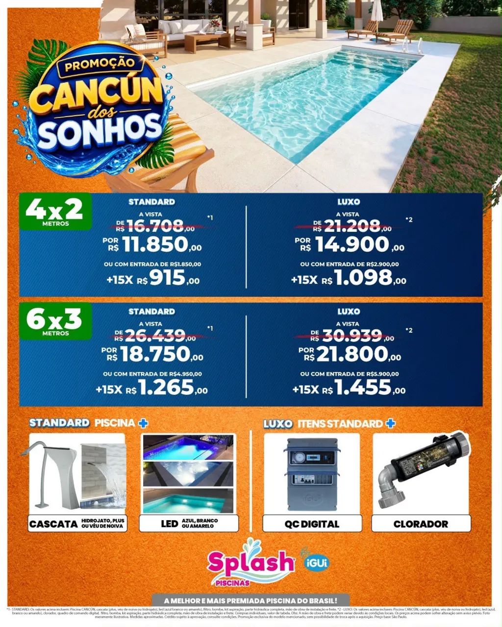 Splash piscina 