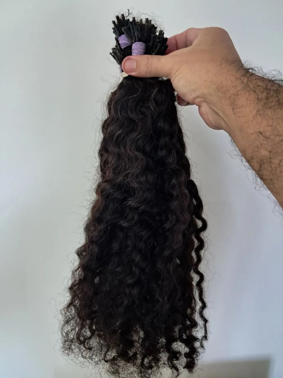 Cabelo natural cacheado 50cm