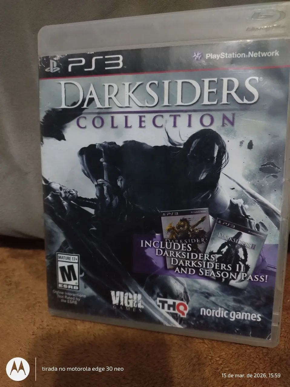Darksiders collection original funcionando perfeitamente 