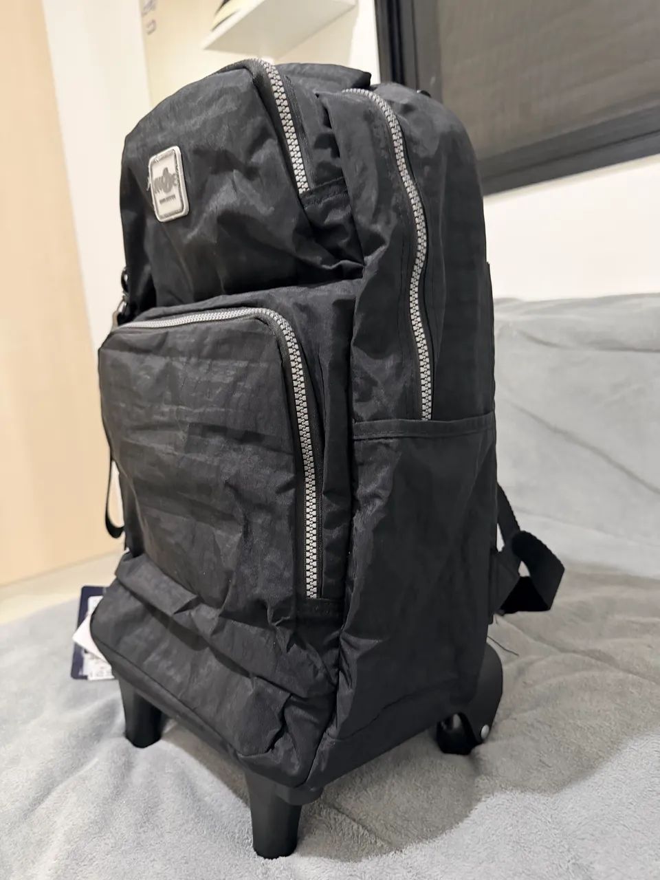 Mochila de costas e rodinha (360°) - Foto 4
