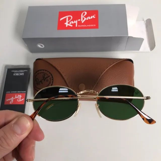 óculos de sol ray ban oval g15  - Foto 5