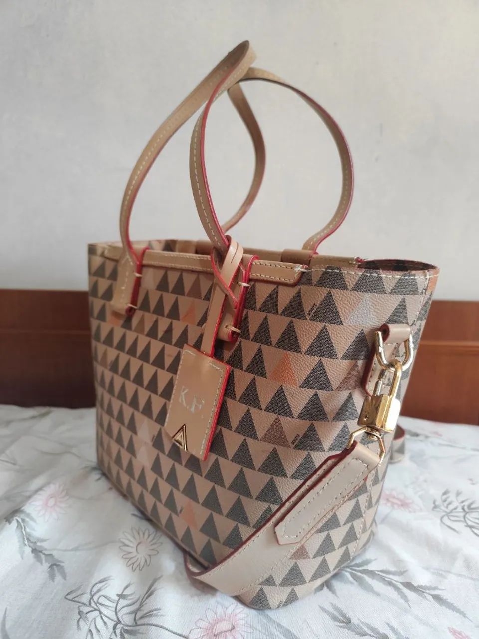 Bolsa Schutz Triangle Mini Nina Original + Brinde - Foto 3