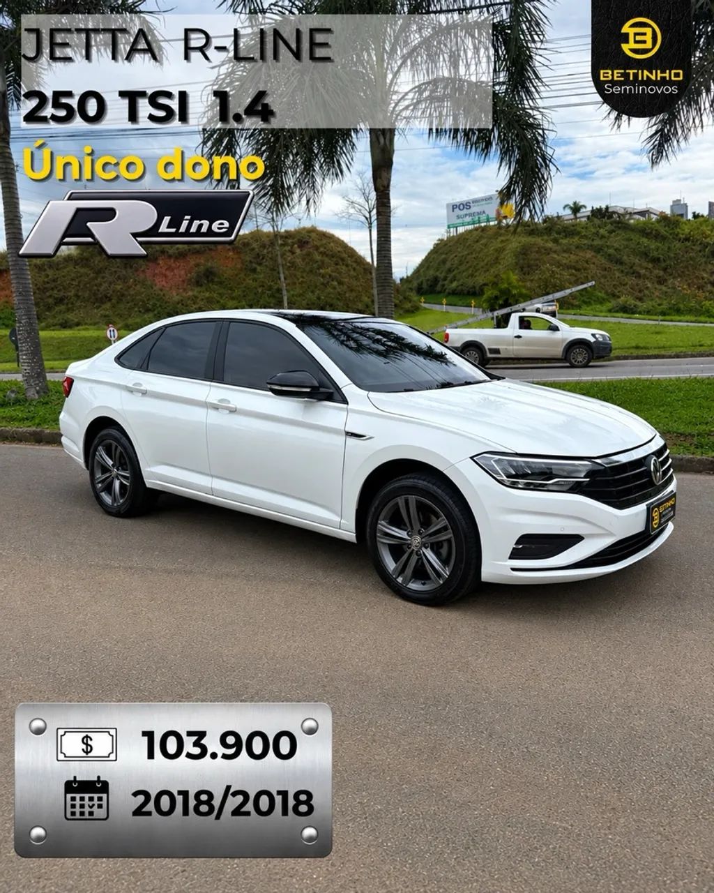 Volkswagen Jetta JETTA R-Line 250 TSI 1.4 Flex 16V Aut. 2018