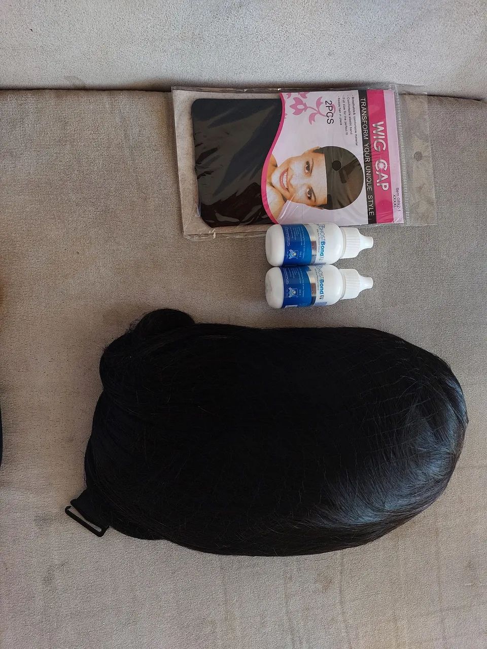 Peruca front lace de cabelo humano nunca usada - Foto 4