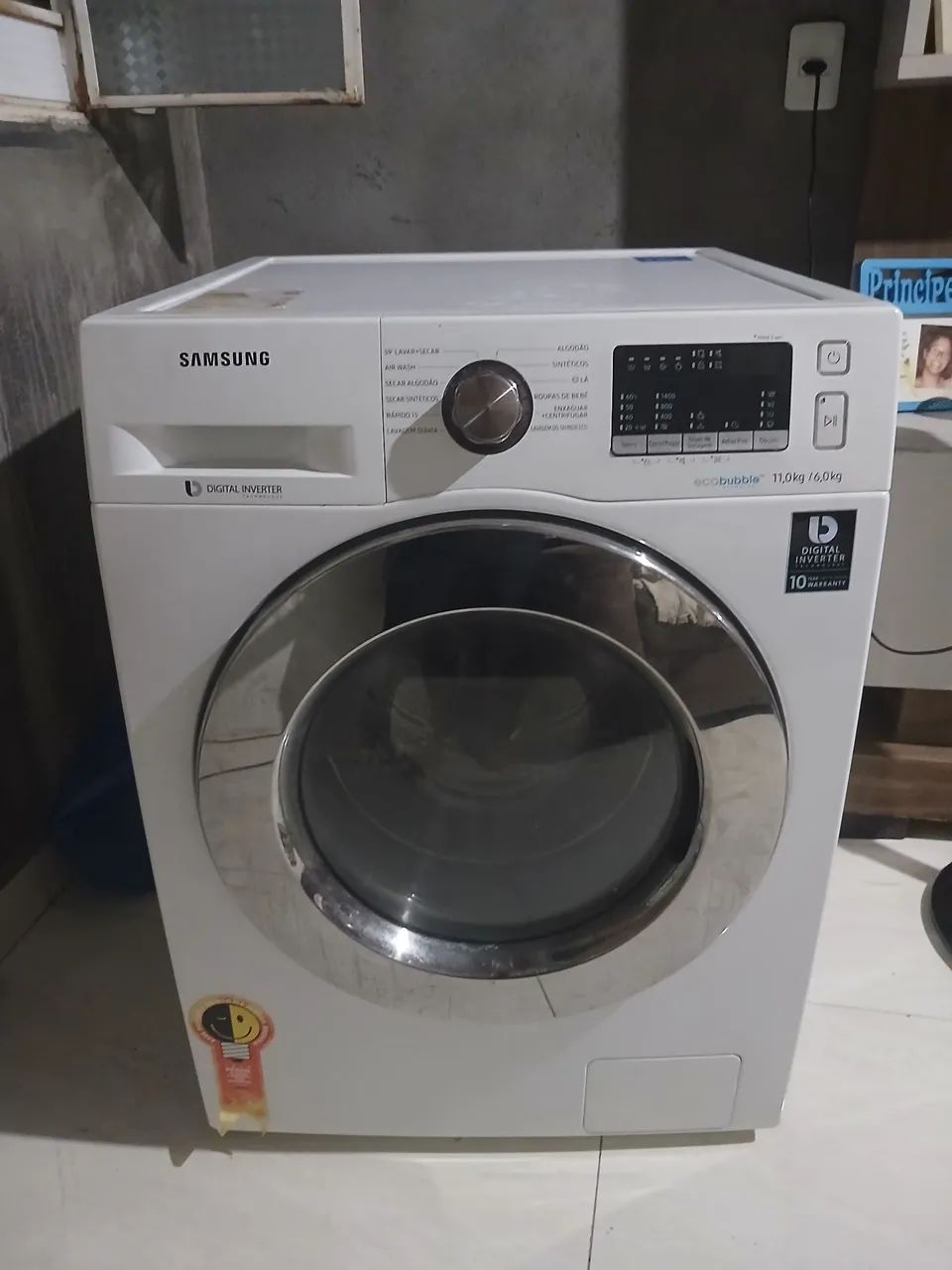 Máquina lava e seca inverter Samsung 11kg  - Foto 4