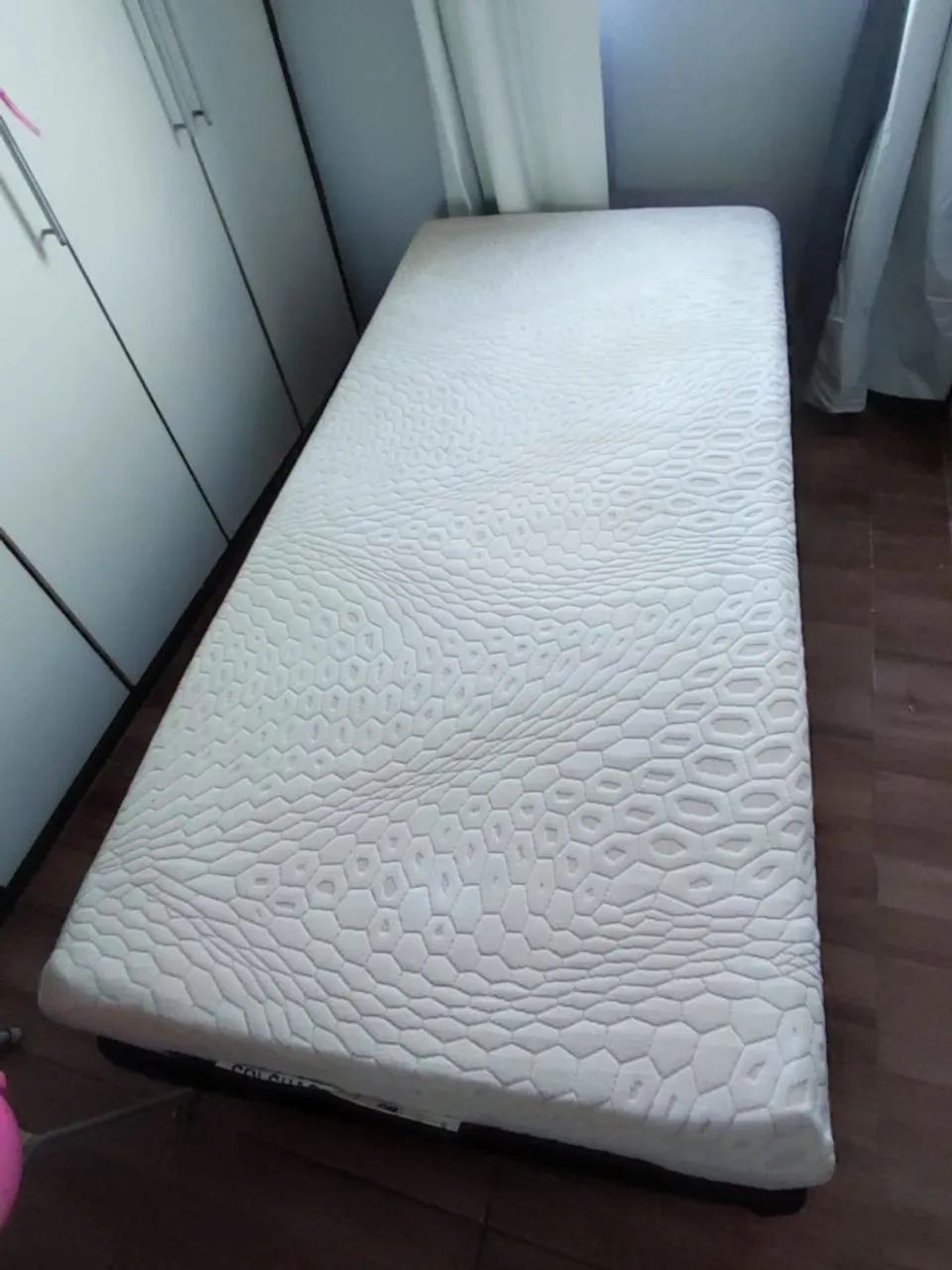 Colchão Ortobom Pró-Saúde Visco + Base Elétrica Articulada
