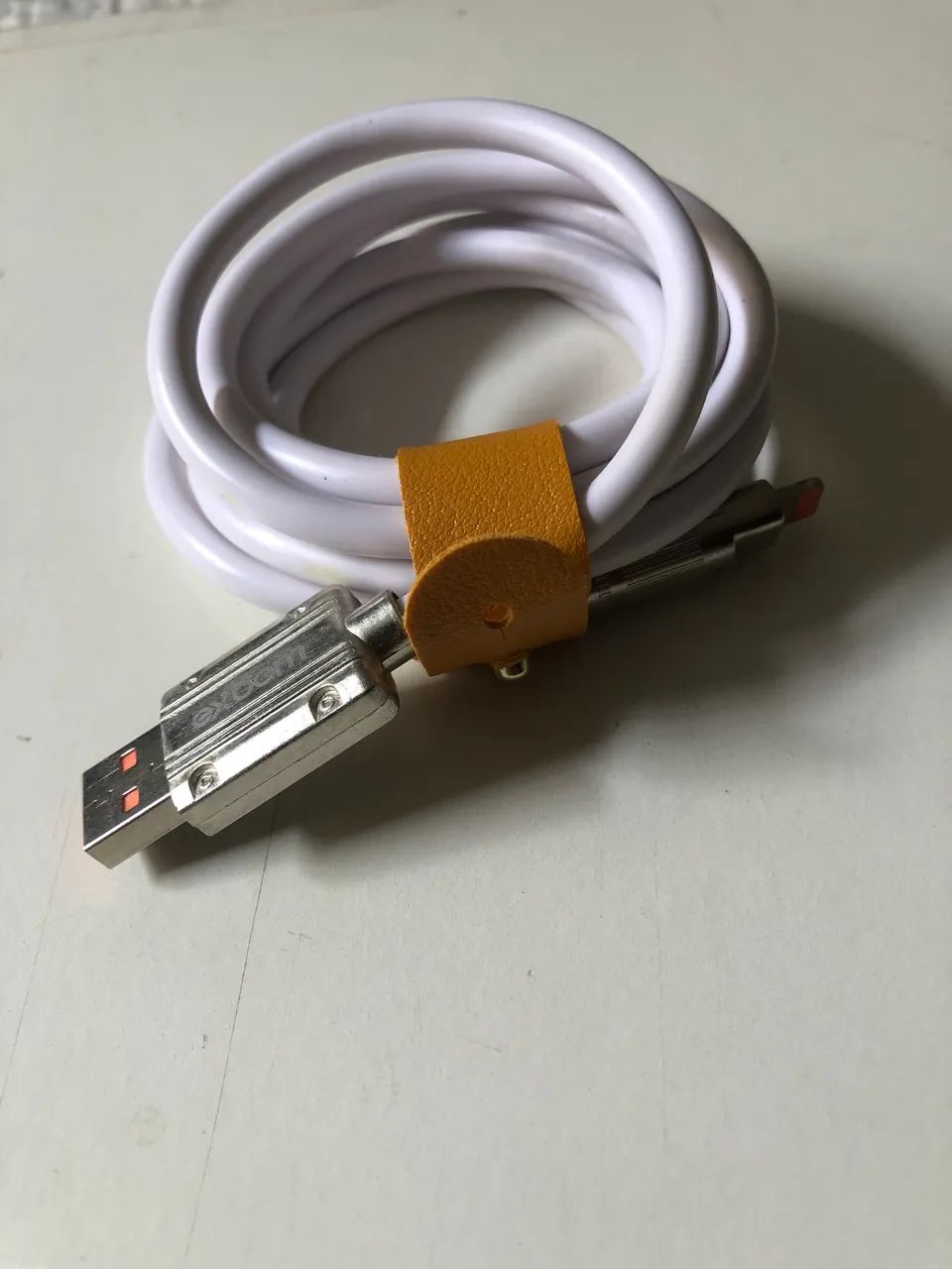 Cabo de carga rápida de silicone para iPhone 120W