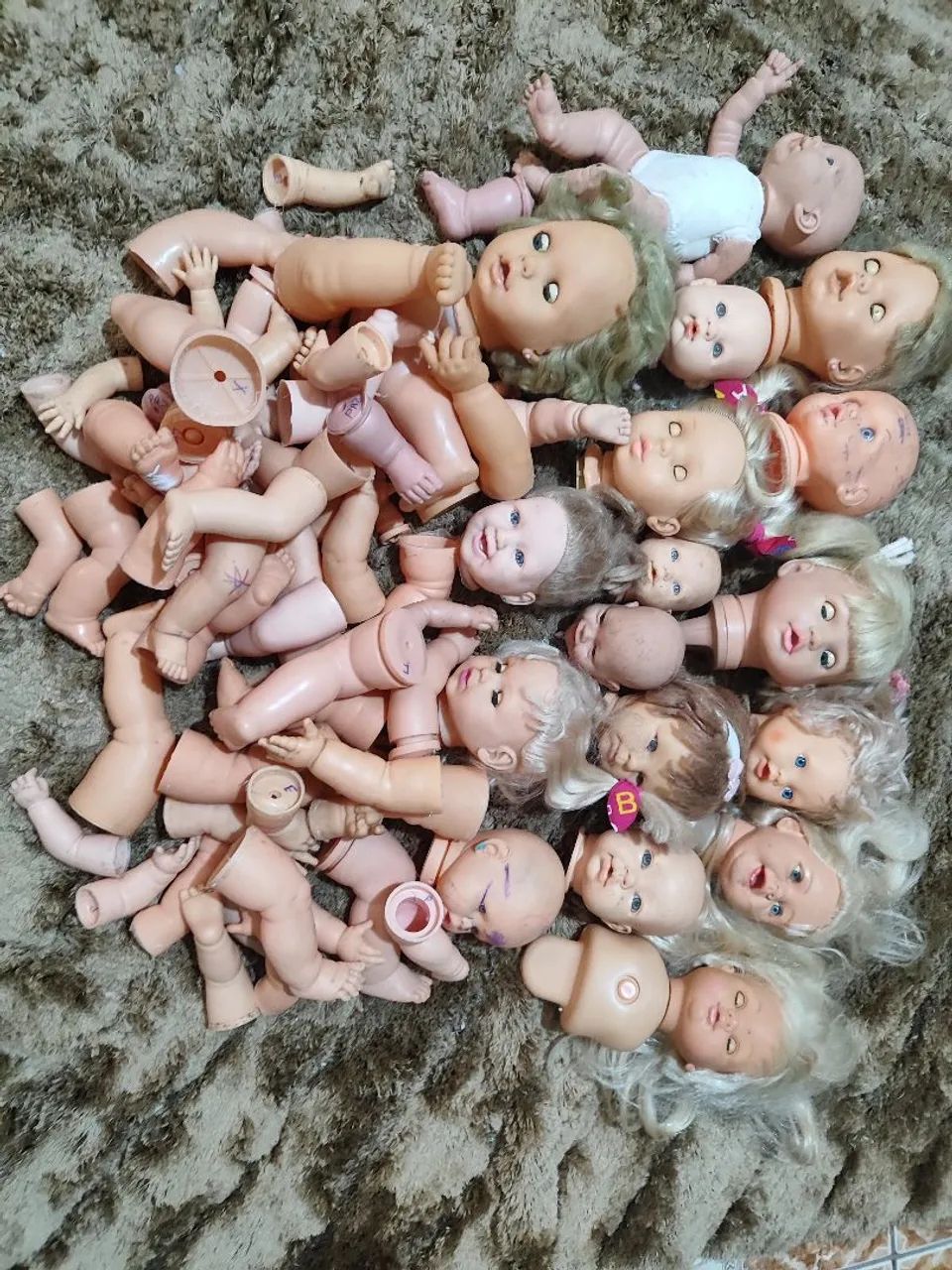 Lote de boneca para restauração - Foto 3