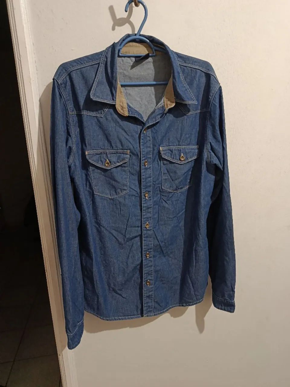Camisa Jeans Masculina  - Foto 3