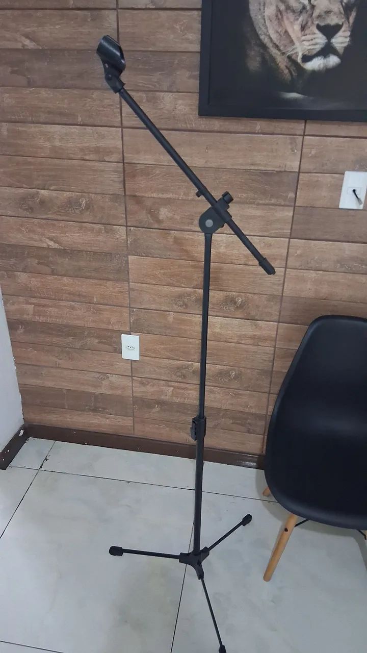 Pedestal para microfone PRA VENDER LOGO!