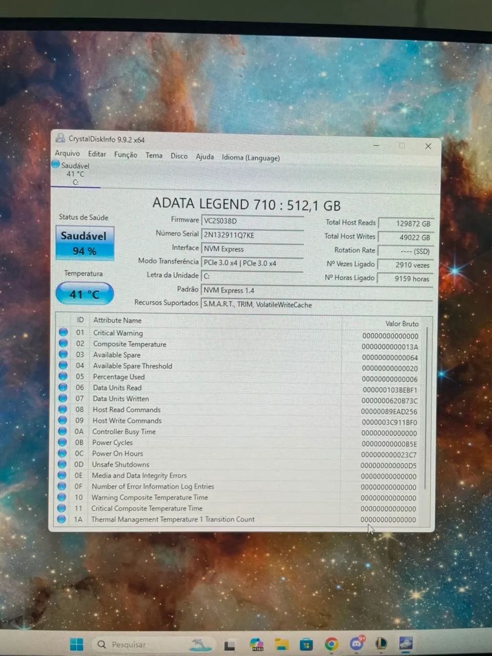 SSD NVMe 512GB ADATA - Foto 3