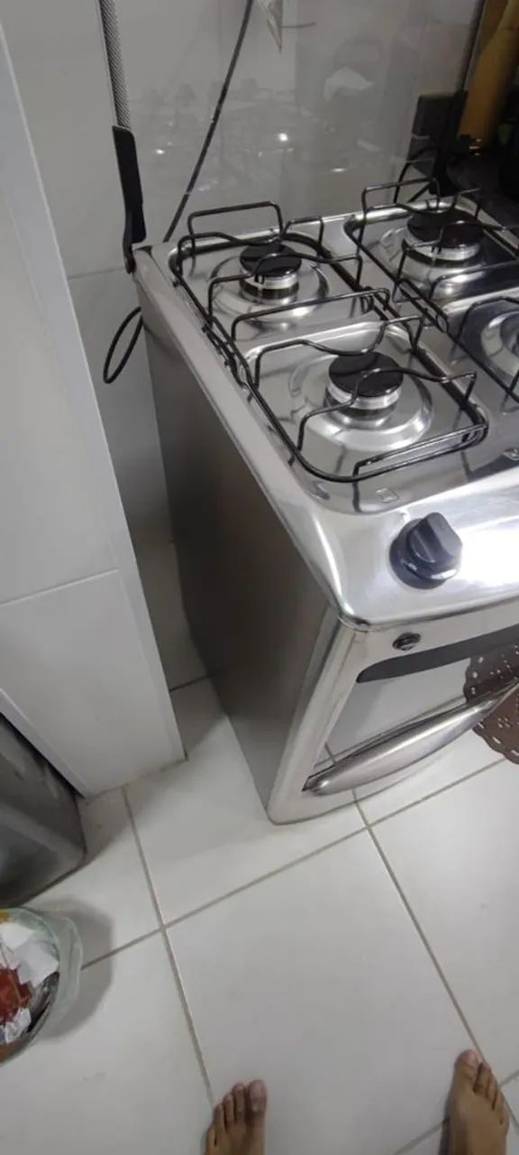 Fogão Consul 4 bocas limpa + fácil automático  - Foto 4