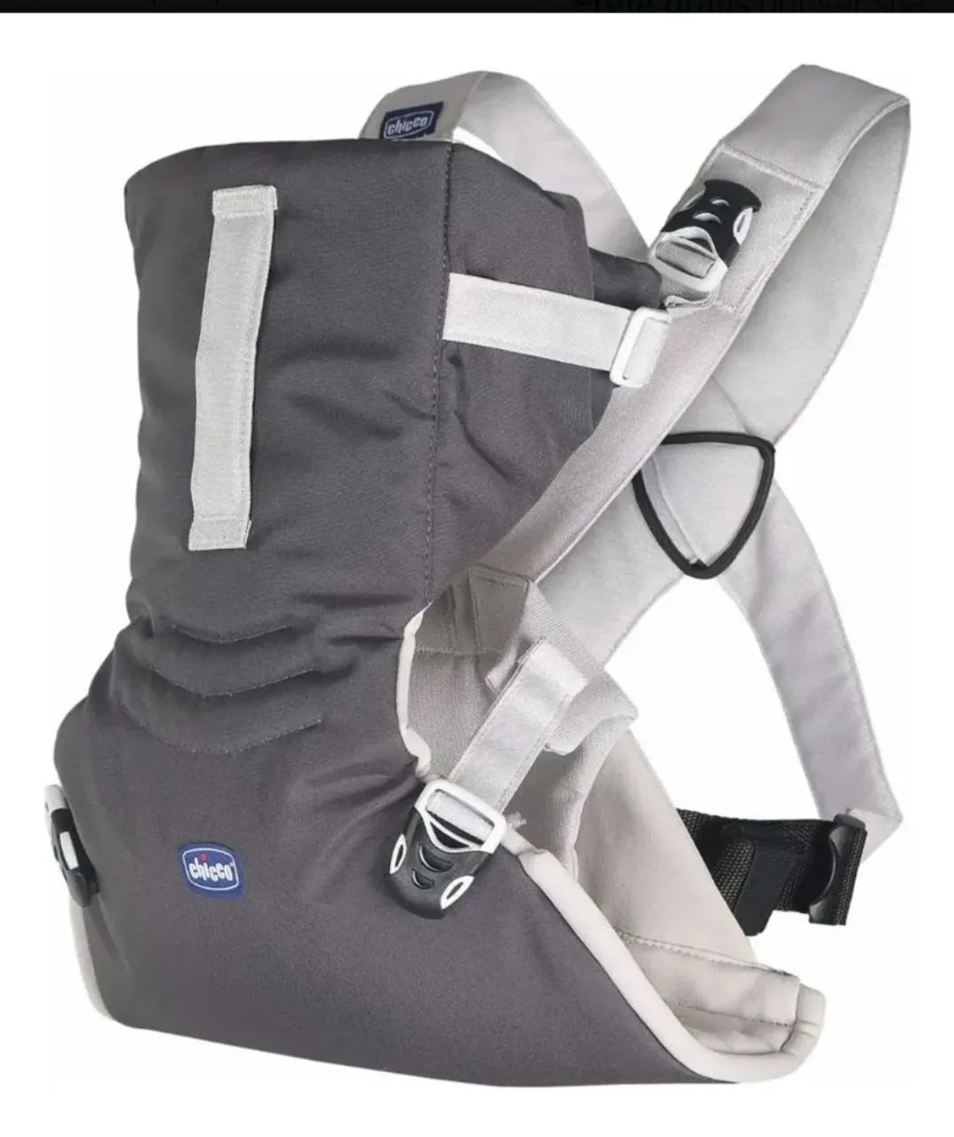 Chicco - canguru cinza semi novo para crianças 