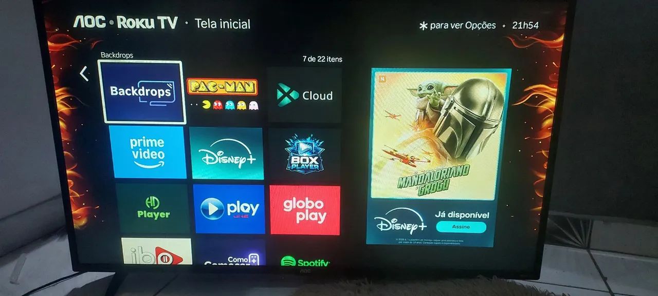 TV SMART 43 AOC ROKU COMPLETA  - Foto 4