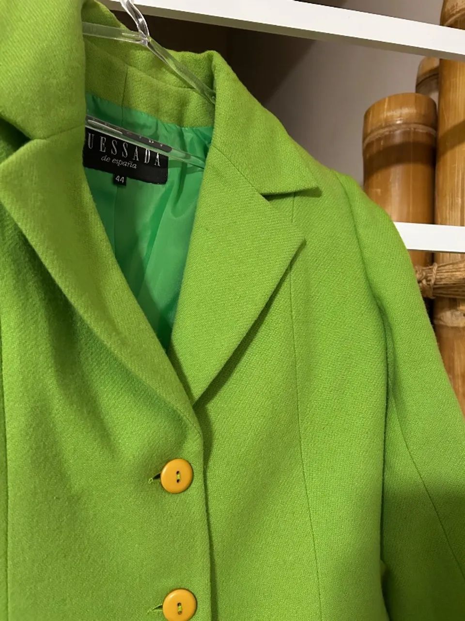Blazer Vintage Verde Limão - Quessada de España - Foto 4