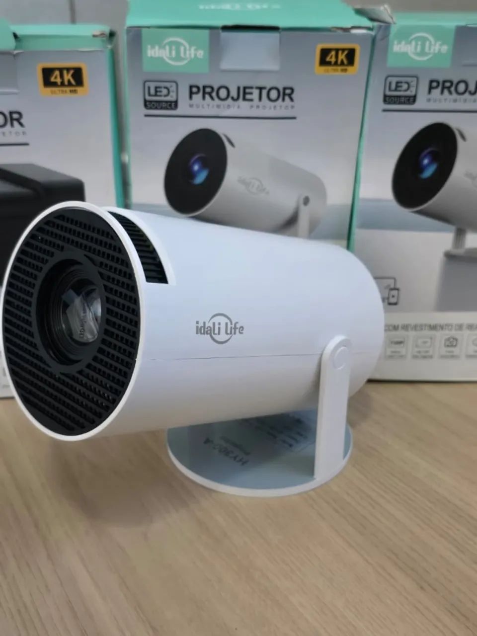 Projetor 4K HD 150 Polegadas - Wifi e Bluetooth HY300 - Foto 3