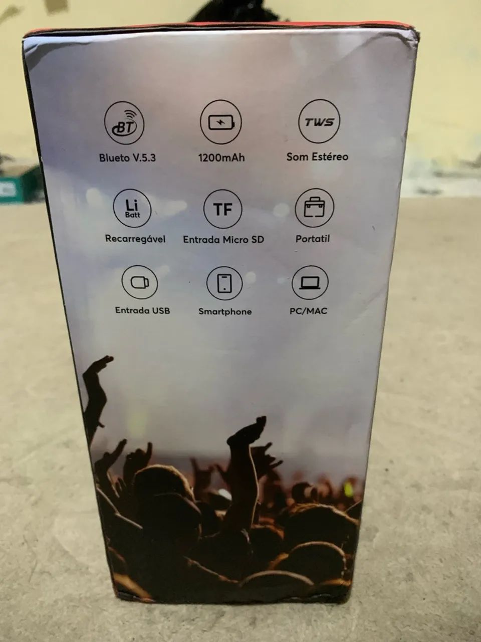 Caixa de som portátil- Bluetooth usb  - Foto 4