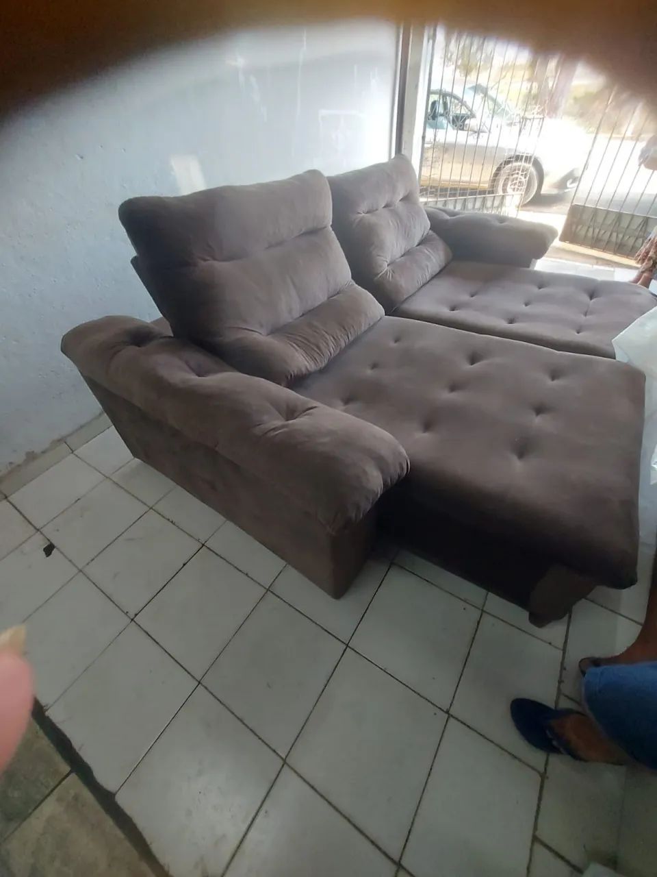 Sofa Retratil reclinável semi novo  - Foto 2