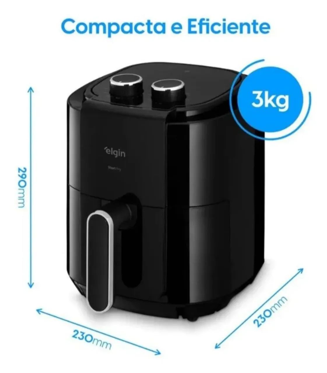 Fritadeira air fryer 