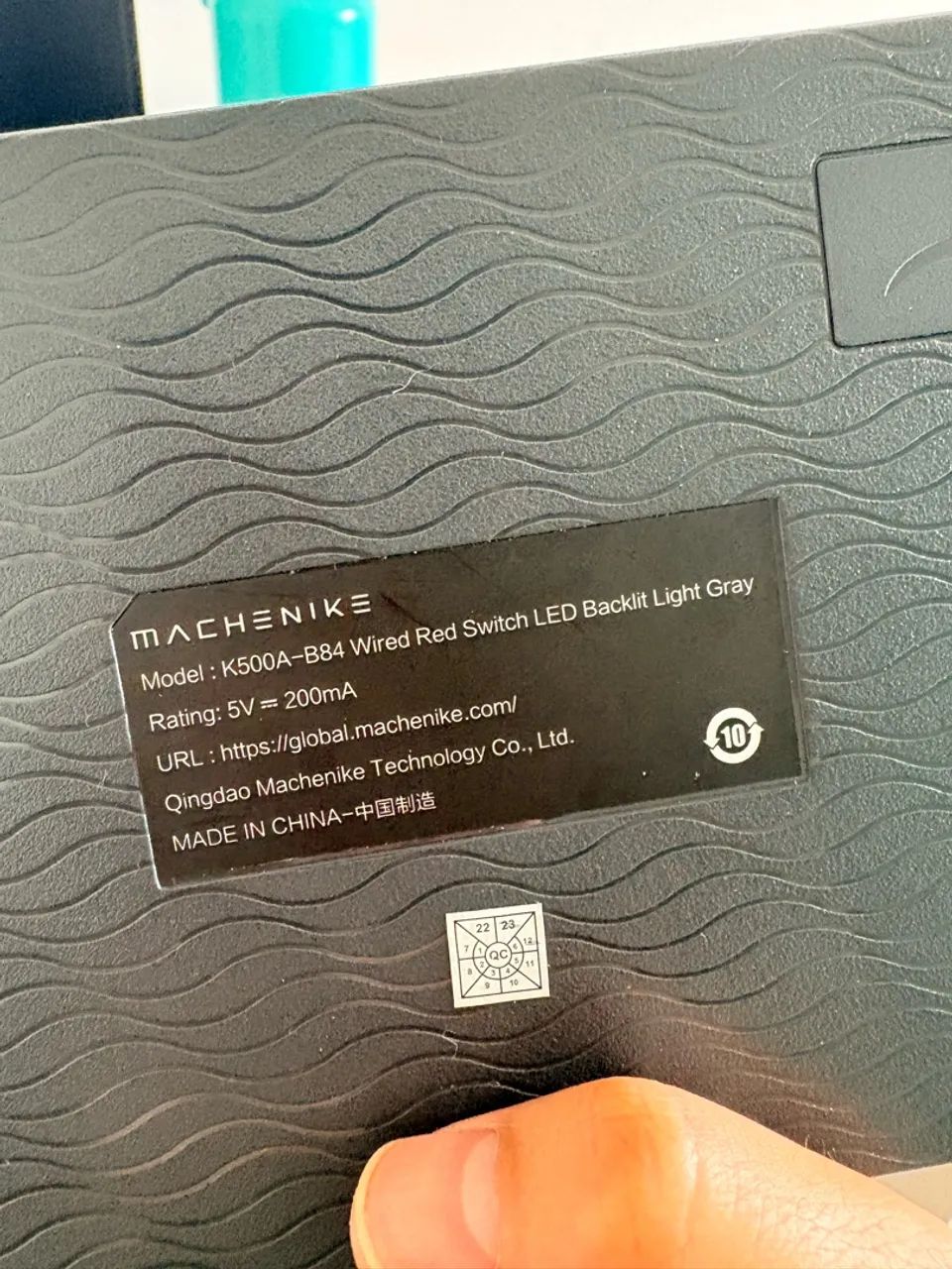 Teclado Mecânico Machenike K500A-B84 - Foto 2
