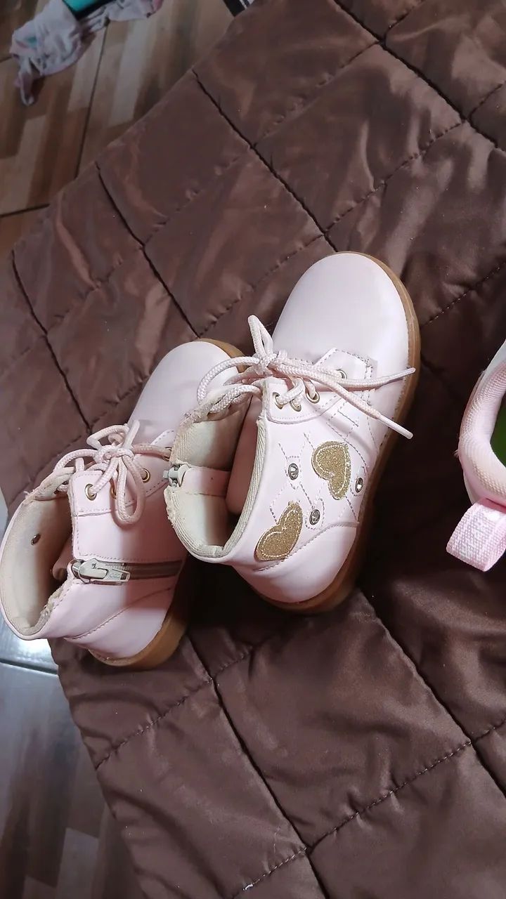 Bota feminina infantil  - Foto 2