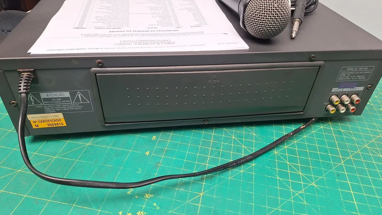 Karaokê raf vmp-3700 funcionando perfeitamente - Foto 3